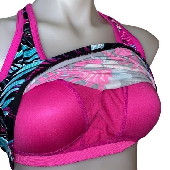 🔥🏖Zeroposur 2 in 1 tank sport bra new sz xl new - Picture 3 of 3